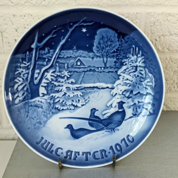 1970 Bing & Grondahl Christmas plate, designed by Henry Thelander Mint 10/10 - Picture 1 of 2